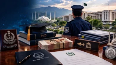 پی ایچ ڈی مکمل نہ کرنے پر گریڈ 19 کے افسر ندیم حسین سے رقم کی وصولی کا حکم
