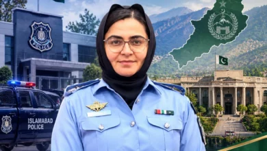 اسلام آباد پولیس کی ایس پی پری گل ترین کی خدمات خیبرپختونخوا حکومت کے سپرد کرنے کا نوٹیفکیشن