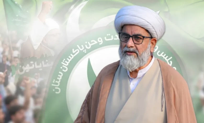 اسلام آباد میں علامہ ناصر عباس اور بیرسٹر گوہر میڈیا سے گفتگو کرتے ہوئے