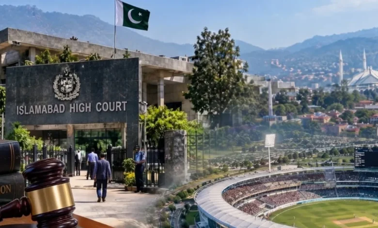 اسلام آباد کرکٹ اسٹیڈیم منصوبے اور مارگلہ نیشنل پارک سے متعلق اسلام آباد ہائیکورٹ میں اپیل