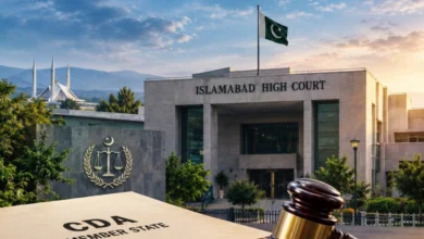اسلام آباد ہائیکورٹ میں سی ڈی اے ممبر اسٹیٹ زمان وٹو کے خلاف توہین عدالت کیس کی سماعت