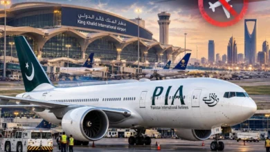 مشرقِ وسطیٰ کی صورتحال کے باعث پی آئی اے کا ریاض کے لیے فضائی آپریشن عارضی طور پر معطل