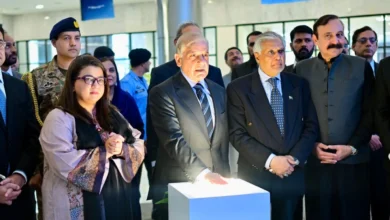 وزیراعظم شہباز شریف اسلام آباد میں دانش آئی ٹی پارک کی افتتاحی تقریب سے خطاب کرتے ہوئے