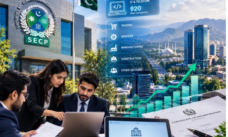 : ستمبر 2026 میں ایس ای سی پی کے تحت پاکستان میں نئی کمپنیوں کی رجسٹریشن
