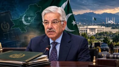 خواجہ آصف کی اسلام آباد کے تحفظ اور گورنر راج سے متعلق گفتگو